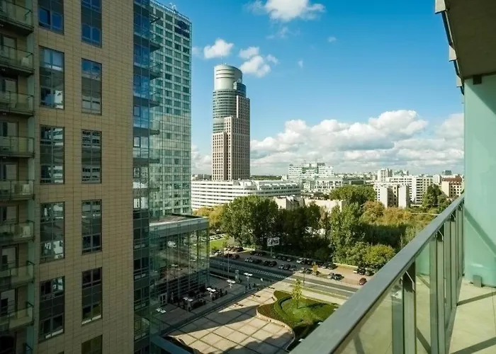 Close-urban Chic - One Bedroom - Luxury Stays- Platinum Towers&606 Lejlighed Warszawa